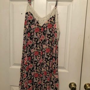 Floral and Lace dress